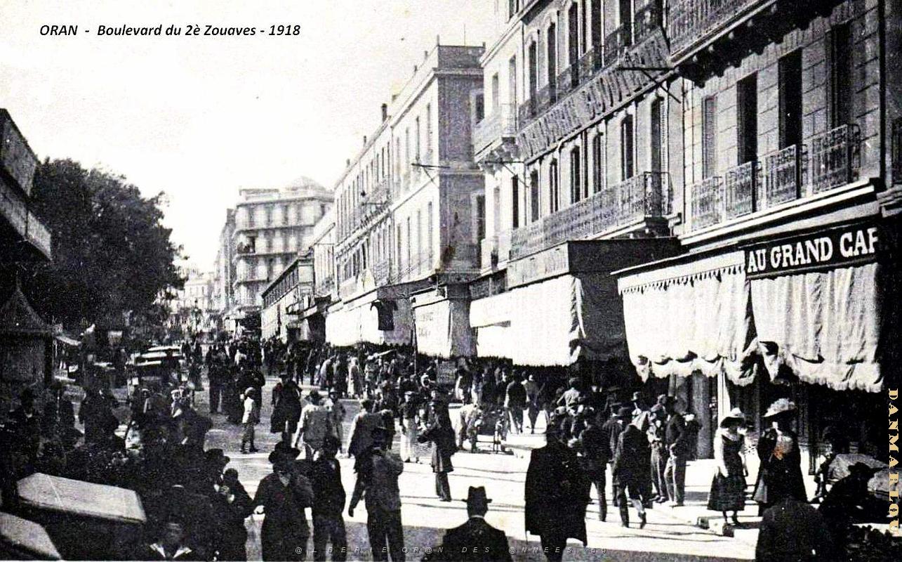 Oran - Boulevard du 2e Zouaves - 1918.jpg